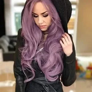 PURPLE LONG WIG NWOT Not Rated | Accessories | Purple Long Wig Nwot | Poshmark main image 4